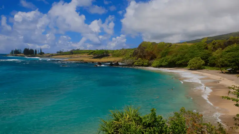 Hamoa Beach on the East Side of Maui
