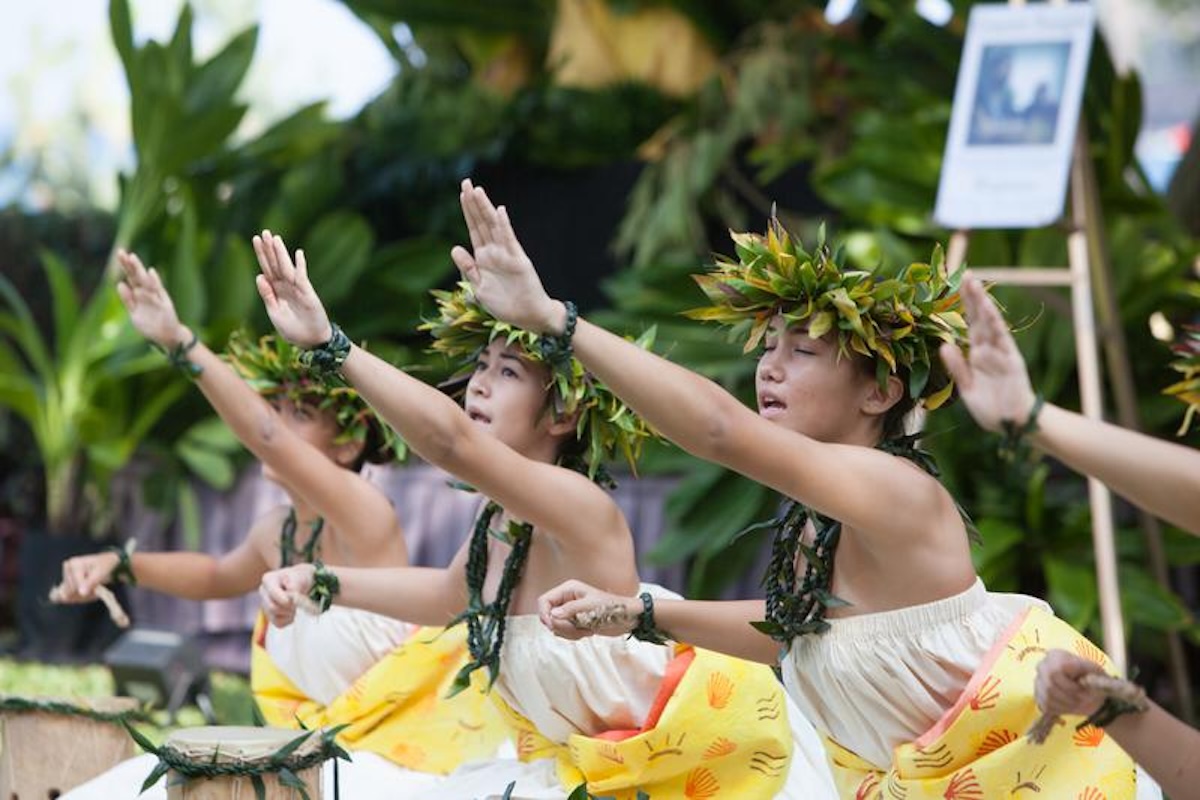 Big Island E Mau Ana Ka Hula Kahiko Dancers