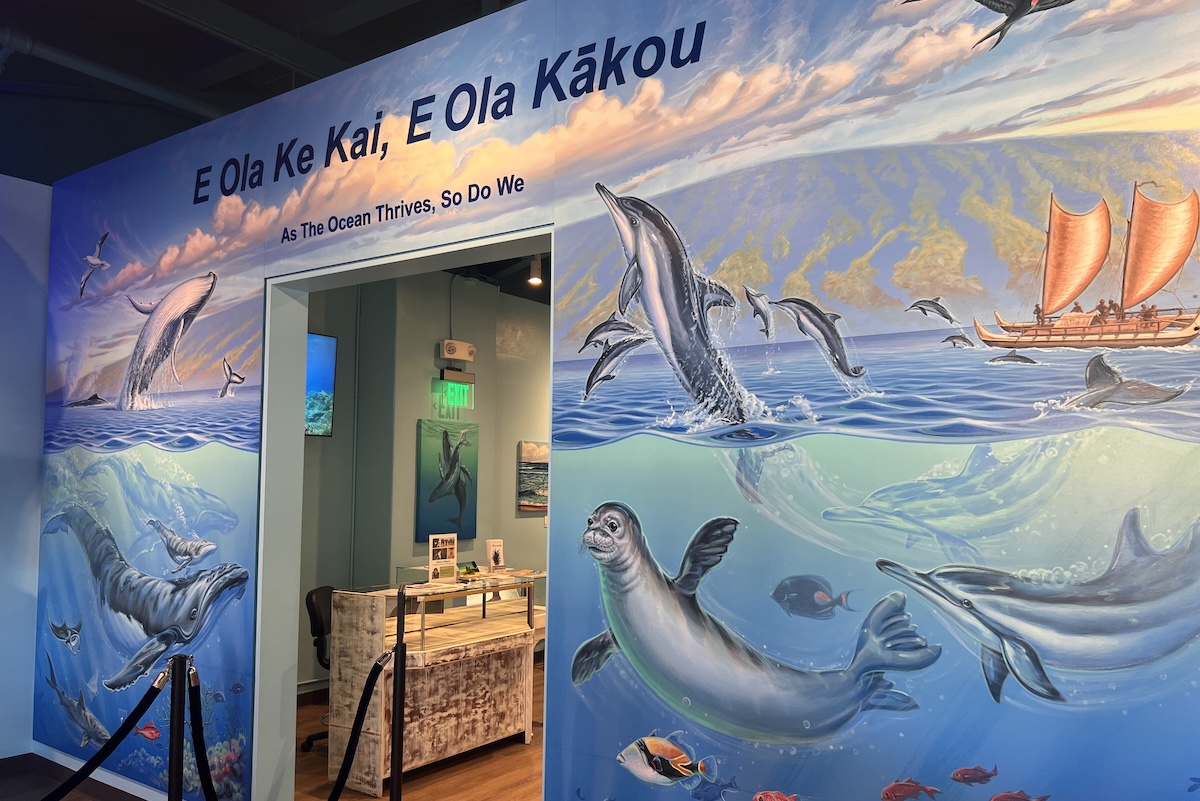 Hawaii Wildlife Discovery Center Mural