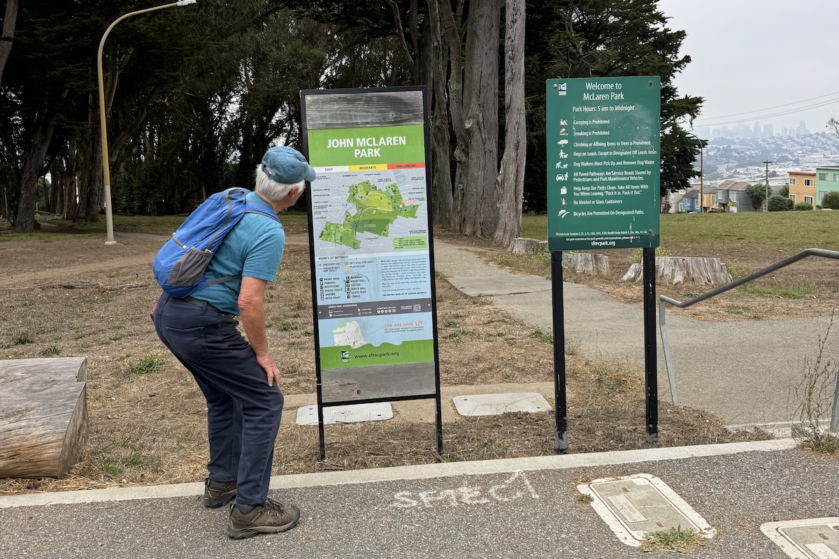 McClaren Park is the second largest park in San Francisco. It was named after John McClaren, the grandfather of Golden Gate Park.